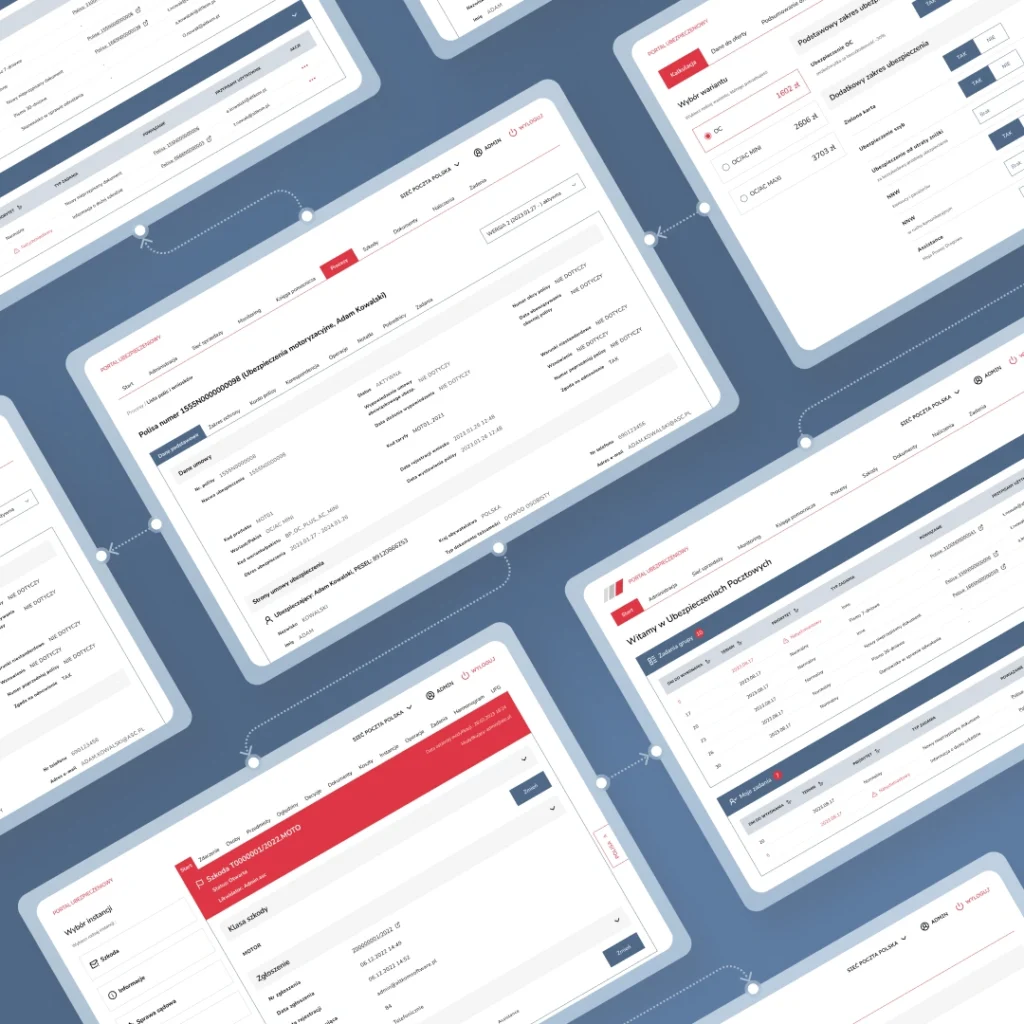 Detailed view of a claim submission in the customer portal