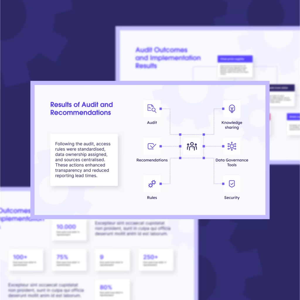 mockup 3 for case study of Data Governance in Banking