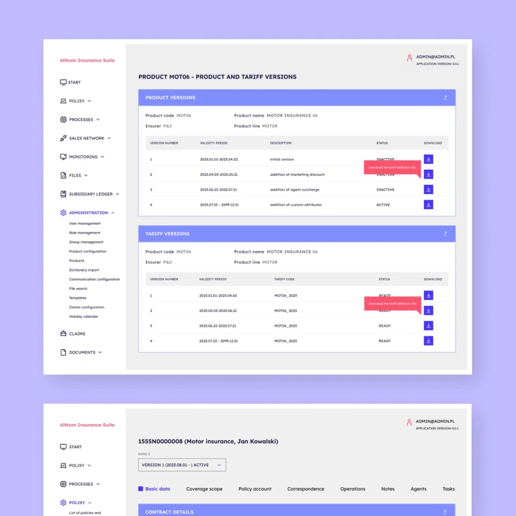 Altkom Insurance Suite