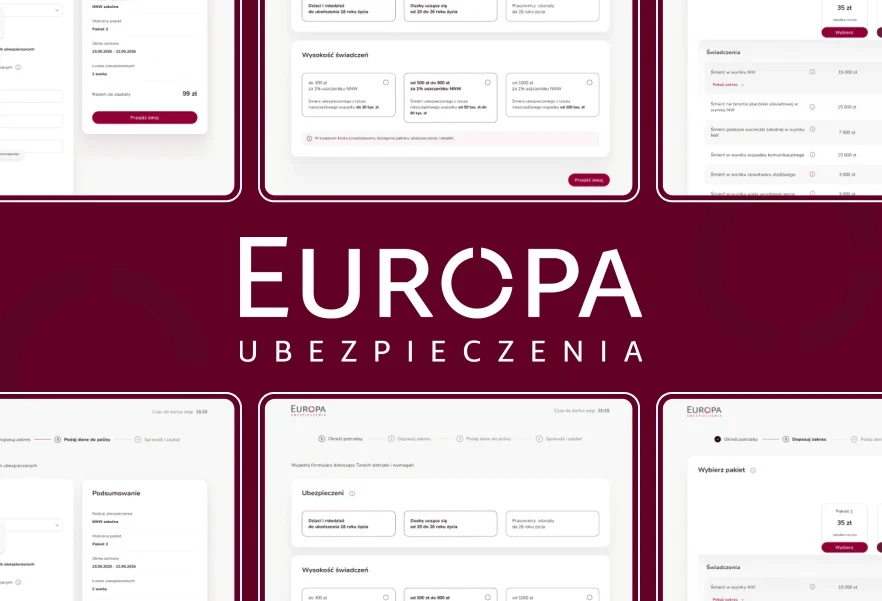 Case study of Altkom Software's project for Europa Ubezpieczenia